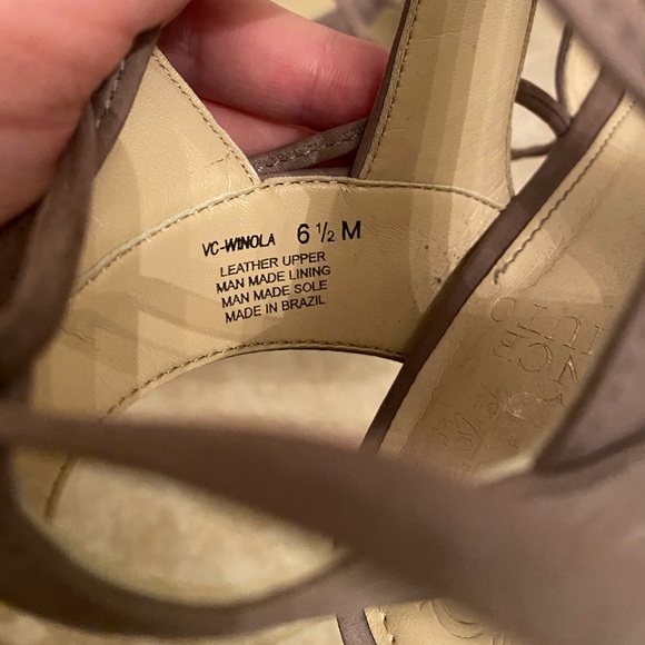 Vince Camuto Winona Lace-Up Heels - Picture 4 of 9